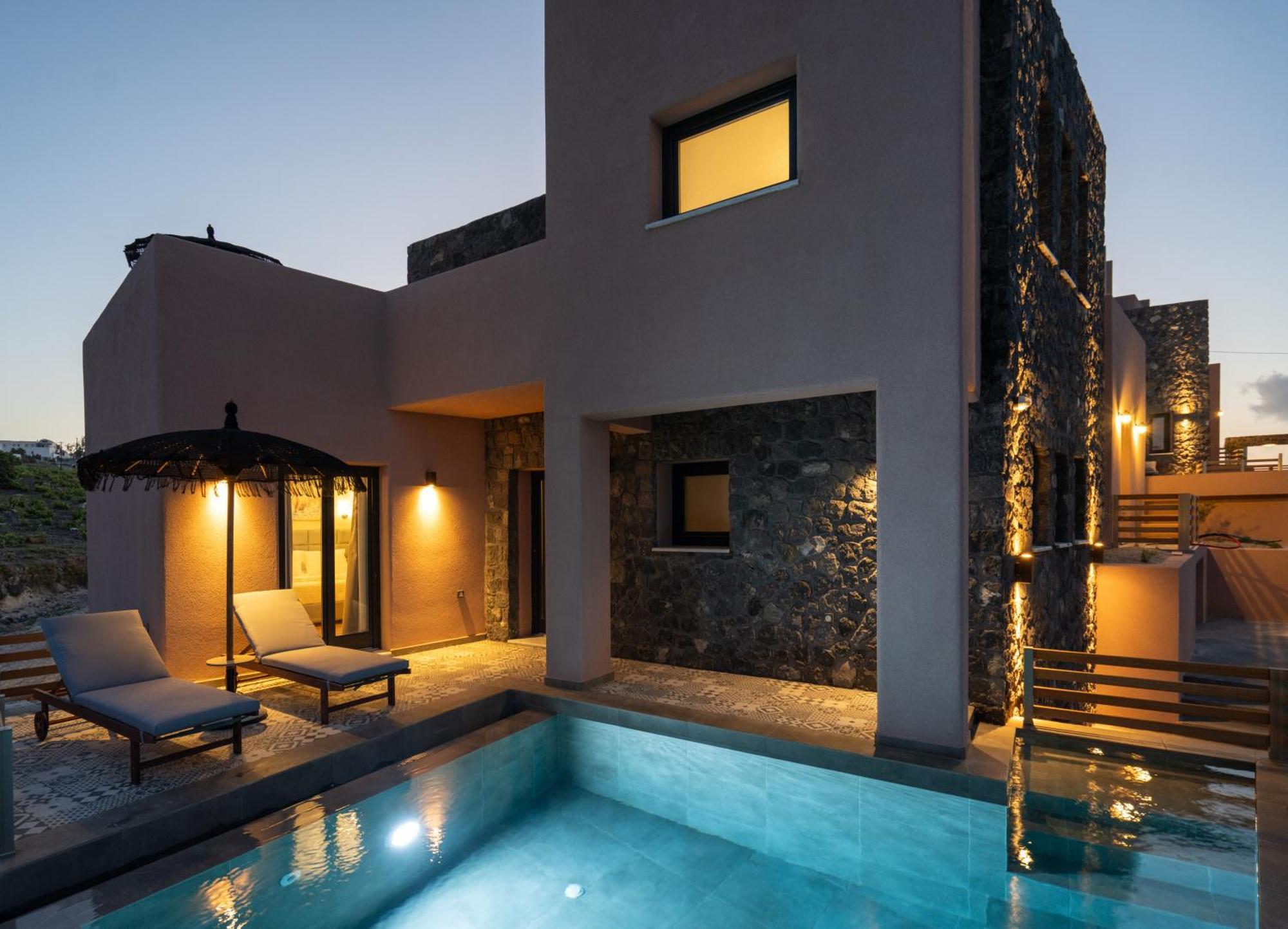 Golden Moments Luxury Stone Villas A Mesaria Exteriör bild